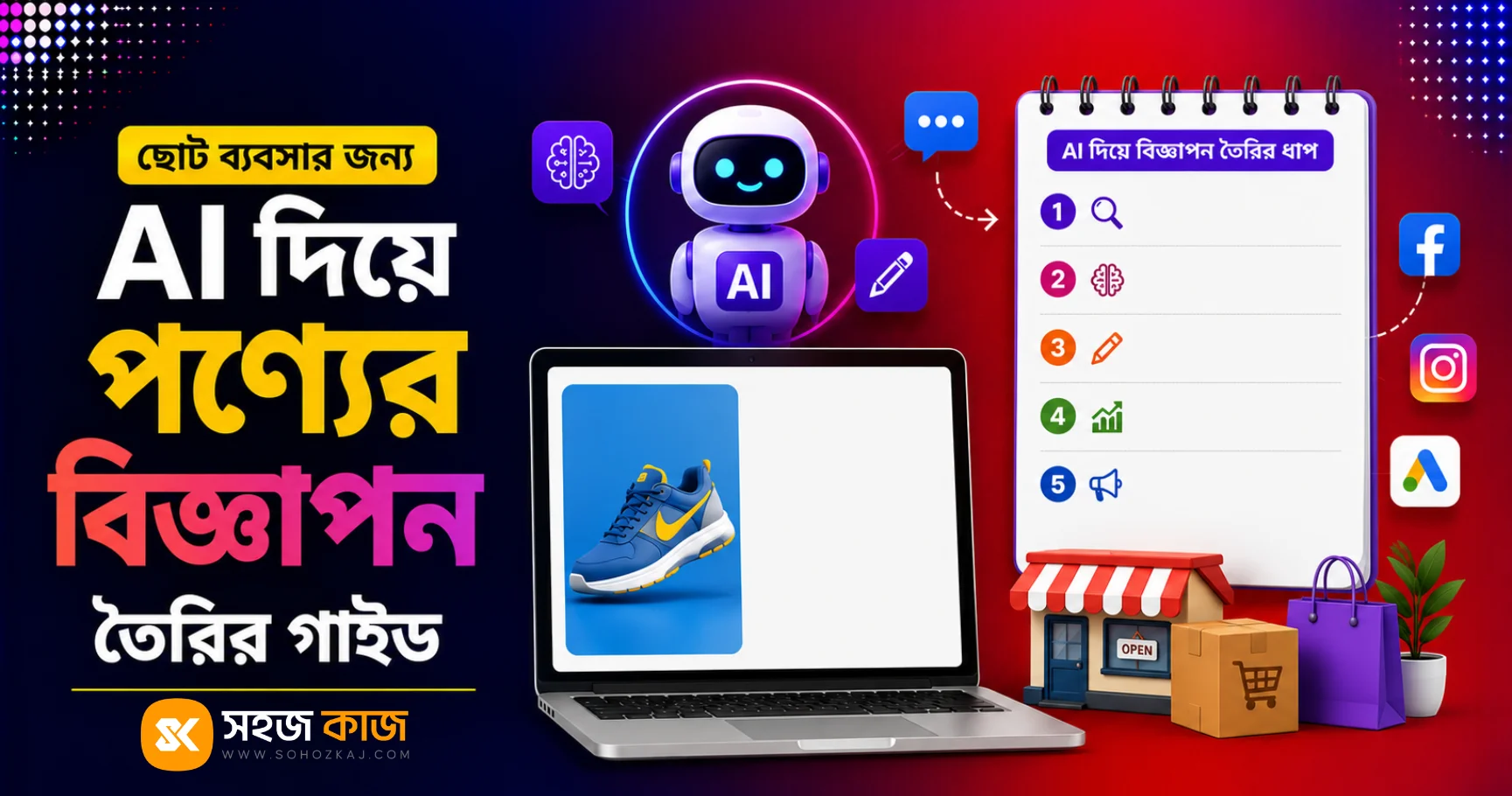 ছোট ব্যবসার AI বিজ্ঞাপন