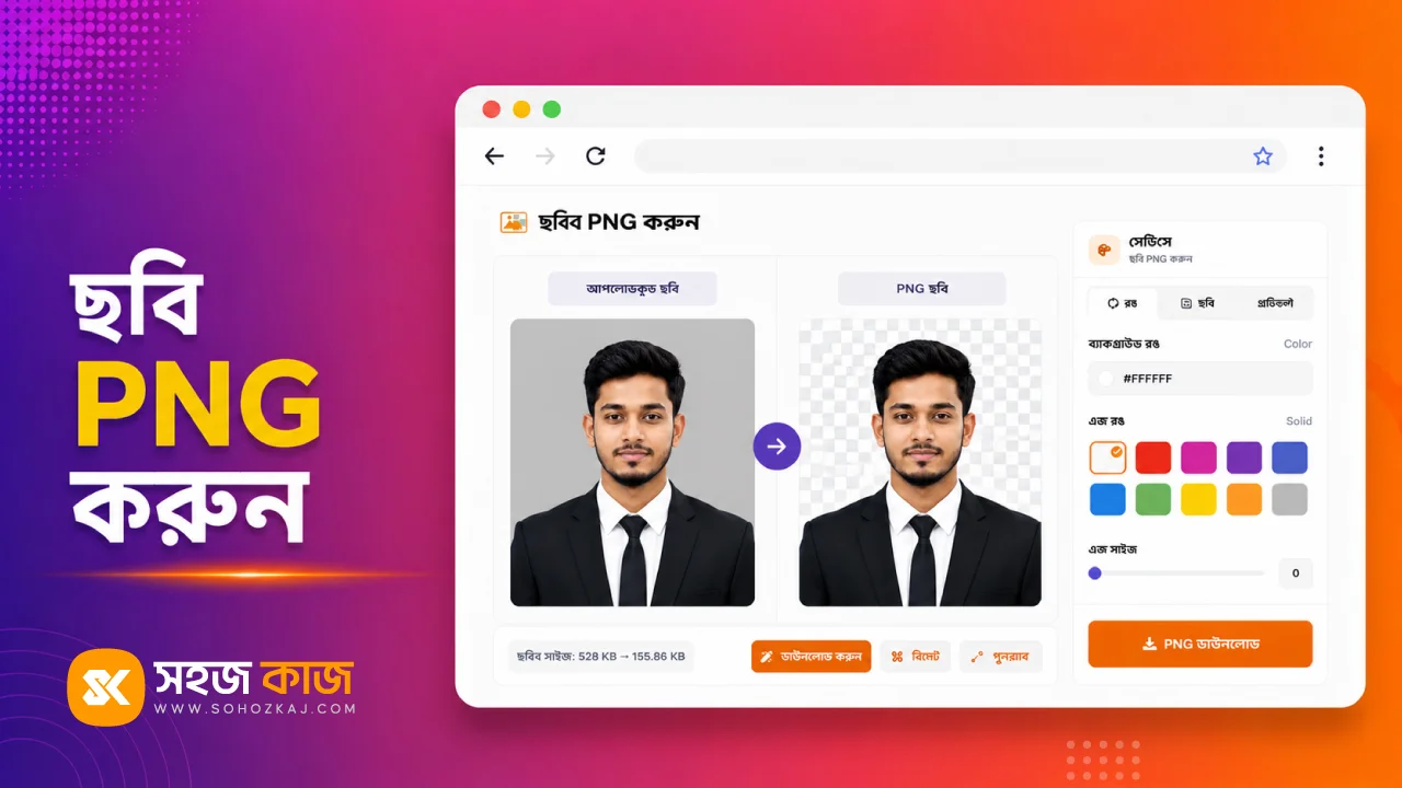 ছবি ট্রান্সপারেন্ট করার নিয়ম