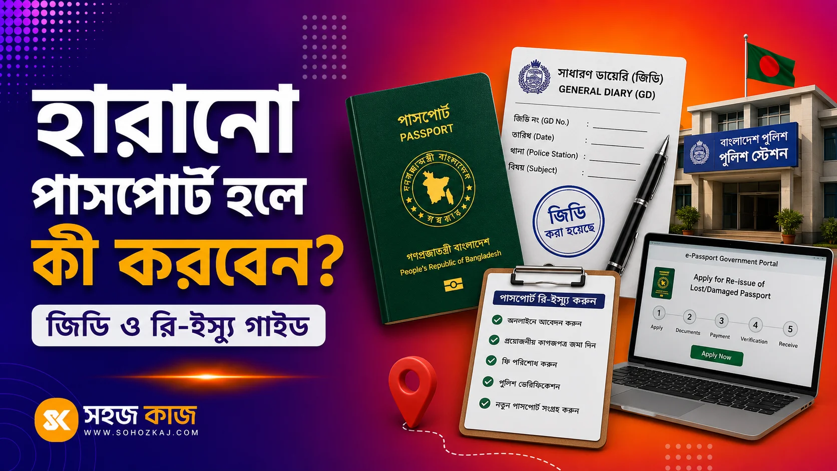 হারানো পাসপোর্ট