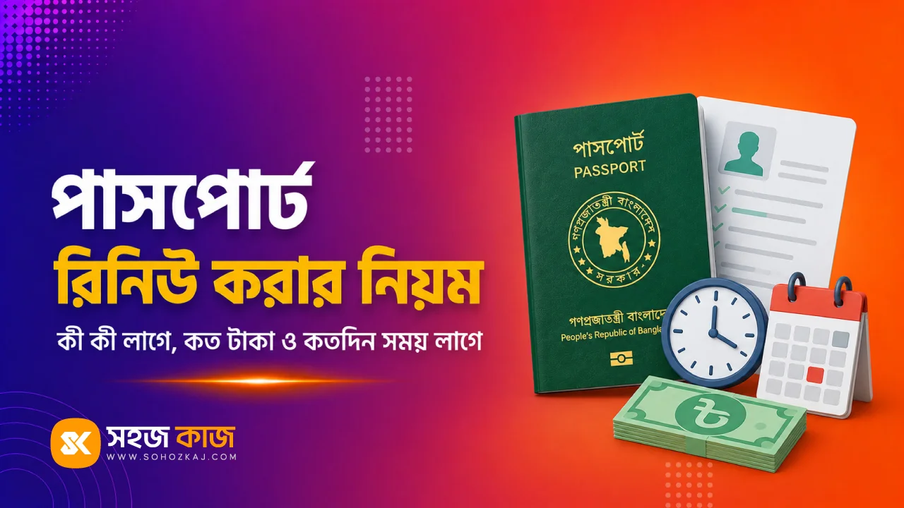 পাসপোর্ট রিনিউ
