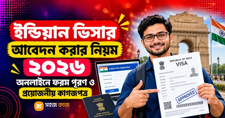 ইন্ডিয়ান ভিসার আবেদন করার নিয়ম